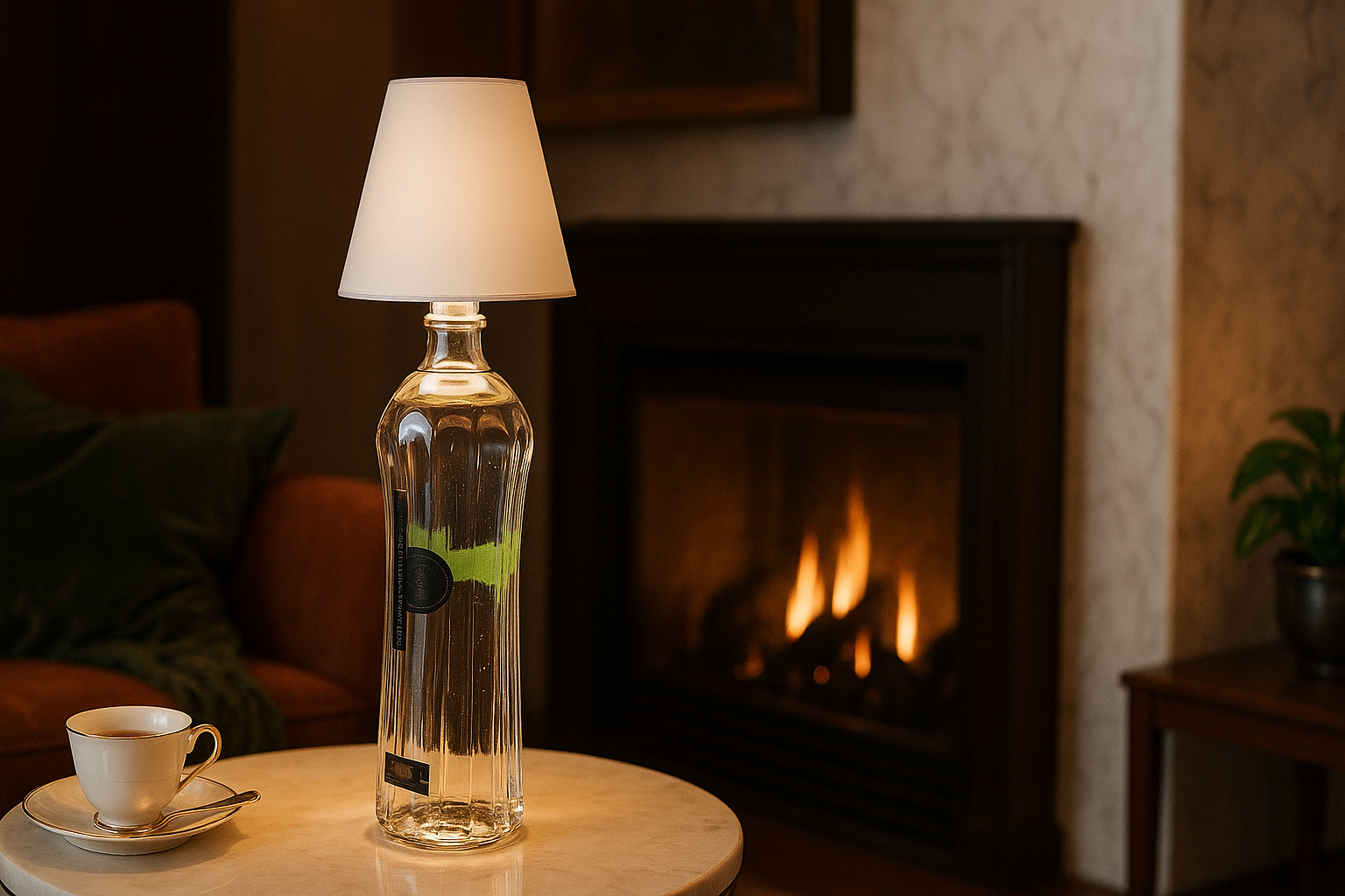 Bottle Lamps