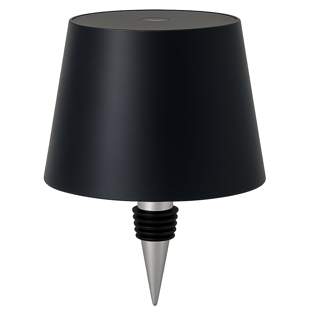 Lumaire Portable Wine Bottle Lamp