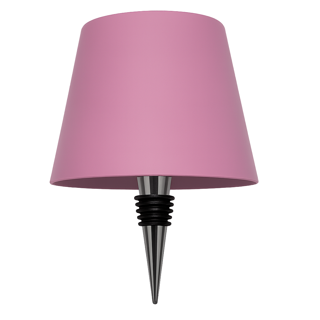 Lumaire Portable Wine Bottle Lamp