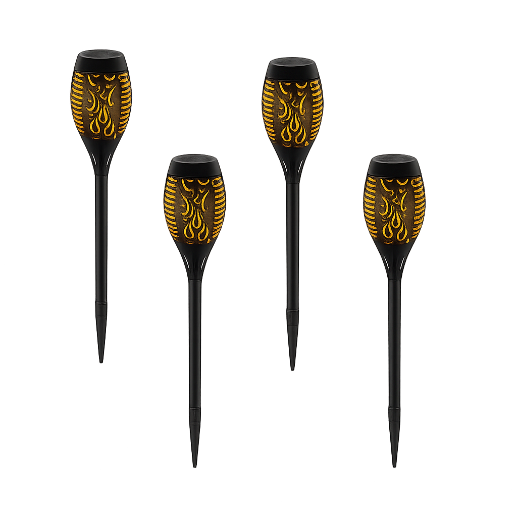 Solis Flame Torch Outdoor Lights