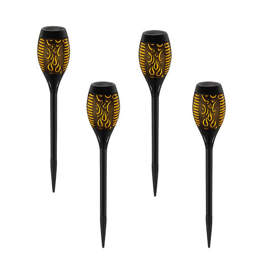 Solis Flame Torch Outdoor Lights