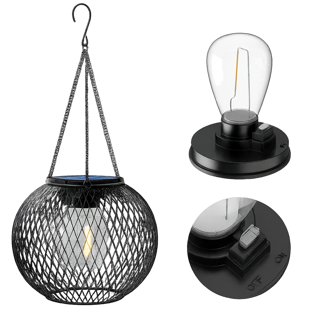 Ortiny Solar Lanterns Outdoor