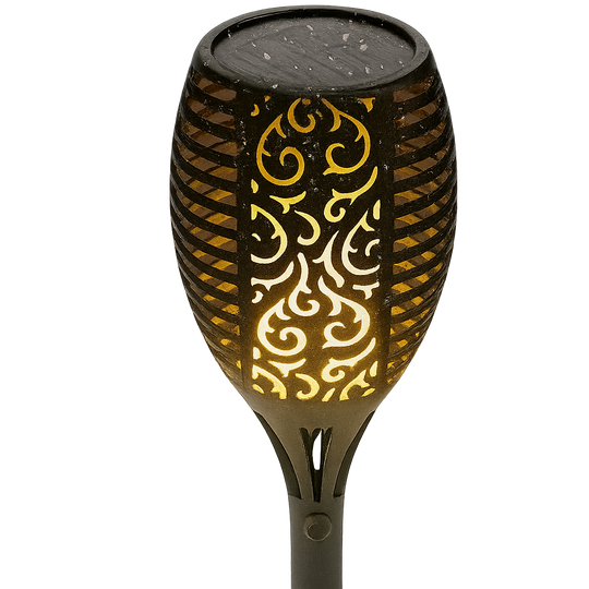 Solis Flame Torch Outdoor Lights