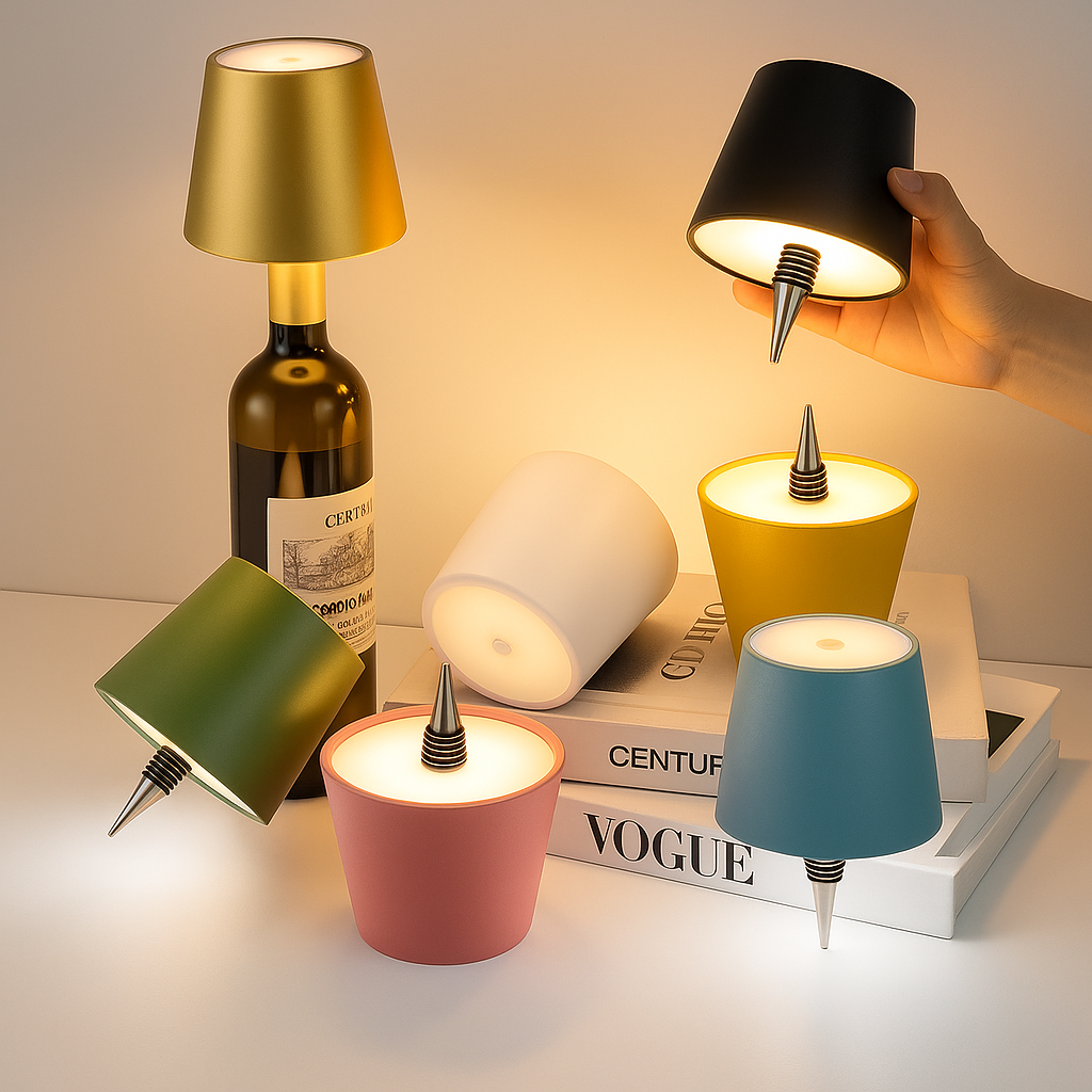 Lumaire Bottle Lamp
