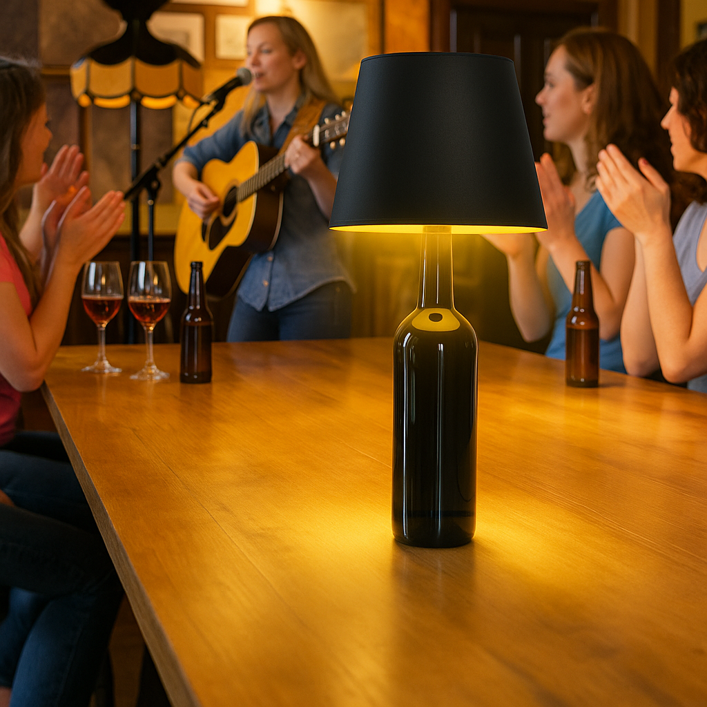 Lumaire Bottle Lamp